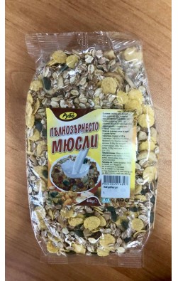 Пълнозърнесто мюсли